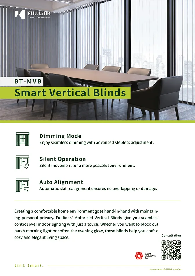 Smart Vertical Blinds